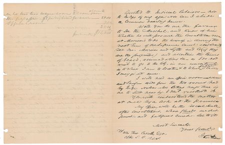Lot #7303 John Catron Autograph Letter Signed - Image 2