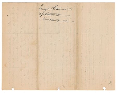 Lot #7303 John Catron Autograph Letter Signed - Image 3