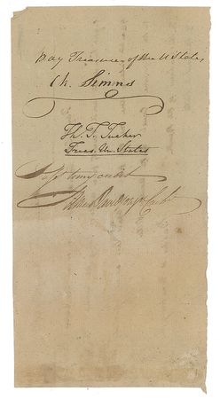 Lot #7347 Bushrod Washington Autograph Document Signed - Image 2
