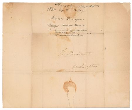 Lot #7342 Smith Thompson Autograph Letter Signed - Image 3