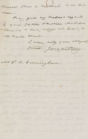 Lot #7333 Joseph Story Autograph Letter Signed - Image 2
