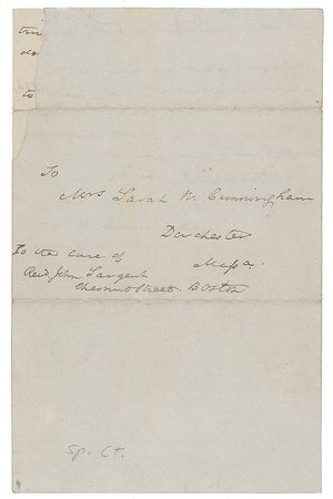 Lot #7333 Joseph Story Autograph Letter Signed - Image 3