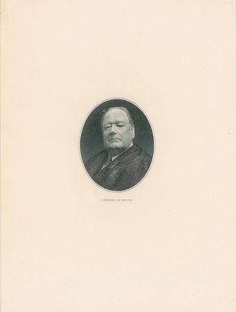 Lot #7379 Edward Douglass White Signed Photograph - Image 2