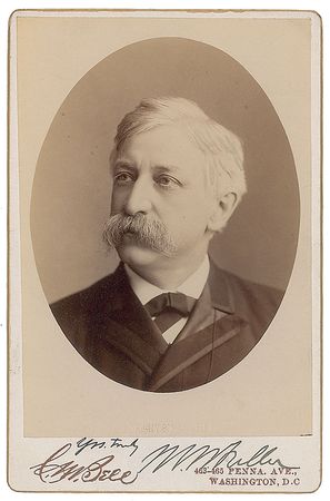 Lot #7318 Melville Fuller Signed Photograph - Image 1