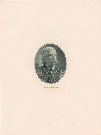 Lot #7318 Melville Fuller Signed Photograph - Image 2