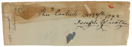 Lot #7267 Frederick Muhlenberg Document Signed - Image 2
