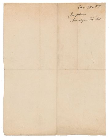 Lot #7314 Stephen J. Field Letter Signed - Image 2