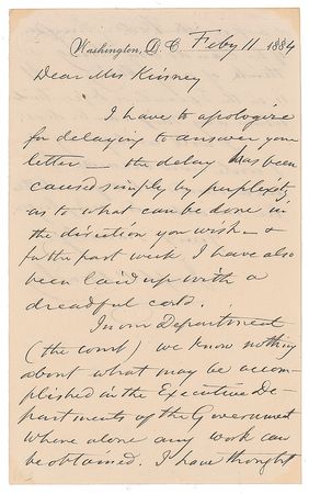 Lot #7293 Joseph P. Bradley Autograph Letter Signed - Image 1