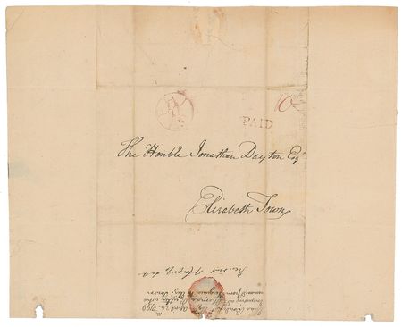 Lot #7237 Elias Boudinot Autograph Letter Signed - Image 2