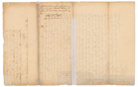 Lot #7154 Francis Lewis Document Signed - Image 2