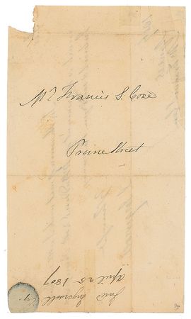 Lot #7209 Jared Ingersoll Autograph Letter Signed - Image 2