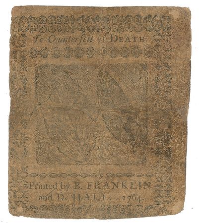 Lot #7130 George Clymer Signed Currency - Image 2