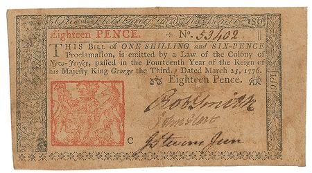 Lot #7142 John Hart Signed Currency - Image 1