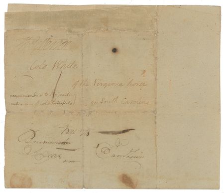 Lot #7007 Thomas Jefferson Autograph Letter Signed - Image 2
