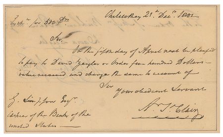 Lot #7459 Arthur St. Clair Autograph Document Signed - Image 1