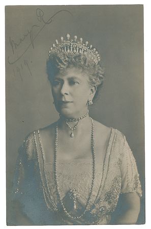 Lot #7444  Mary of Teck Signed Photograph - Image 1
