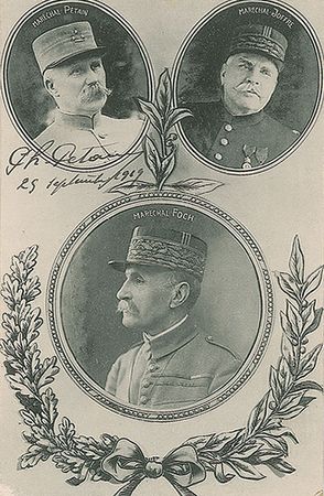 Lot #7490 Philippe Pétain Signed Photograph - Image 1