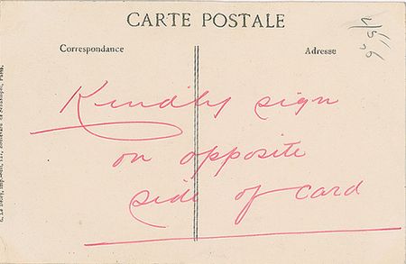 Lot #7490 Philippe Pétain Signed Photograph - Image 2