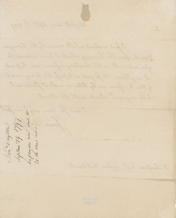 Lot #7203 Jonathan Dayton Autograph Letter Signed - Image 2