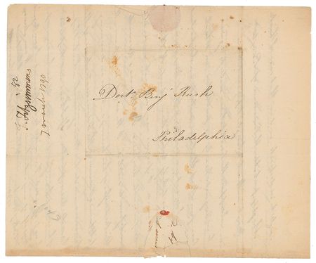 Lot #7248 Thomas Fitzsimons Autograph Letter Signed - Image 3