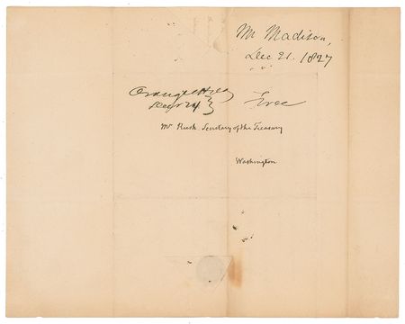 Lot #7009 James Madison Autograph Letter Signed - Image 2