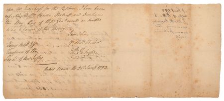 Lot #7222 William Paterson Autograph Letter Signed - Image 2
