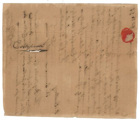 Lot #7461 Anthony Wayne Autograph Endorsement Signed - Image 2