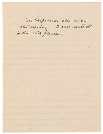Lot #7289 Clara Barton Autograph Letter Signed - Image 2