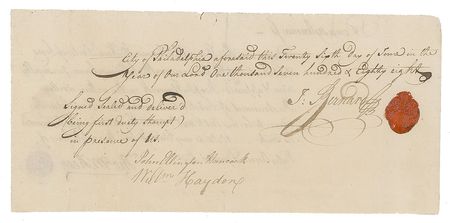 Lot #7156 Thomas McKean Document Signed - Image 2