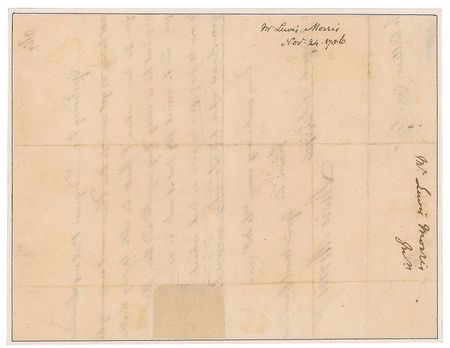 Lot #7159 Lewis Morris Autograph Letter Signed - Image 2