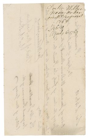 Lot #7188 John Witherspoon Autograph Document Signed - Image 2