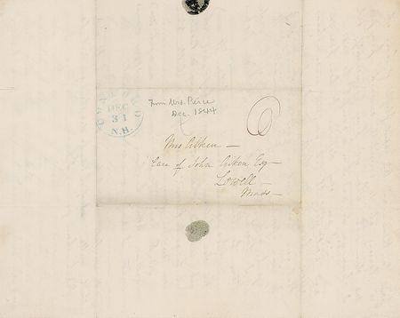 Lot #7026 Jane Pierce Autograph Letter Signed - Image 3