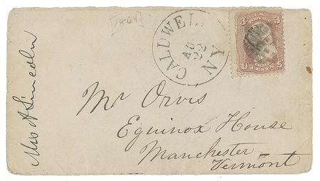 Lot #7032 Mary Todd Lincoln Autograph Letter Signed - Image 2