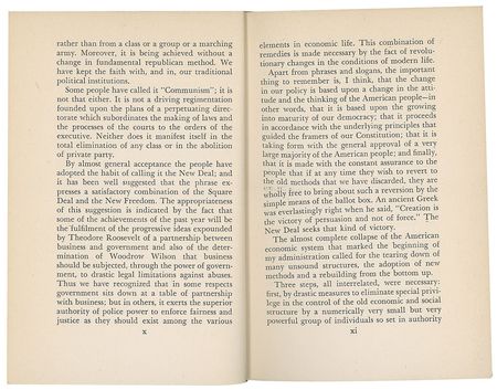 Lot #7099 Franklin D. Roosevelt Signed Book: 'On Our Way' - Image 4