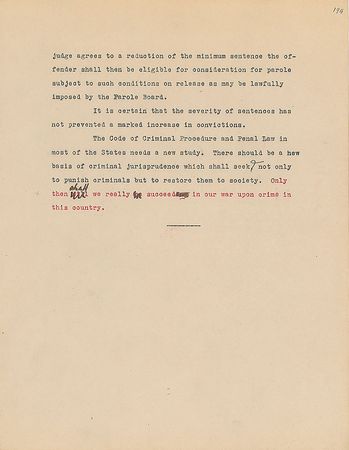 Lot #7101 Franklin D. Roosevelt Hand-Corrected Manuscript: 'Looking Forward' - Image 6