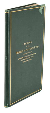Lot #7057 Theodore Roosevelt Signed Book: '1903 State of the Union' - Image 3