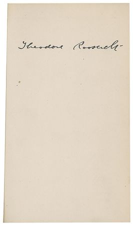 Lot #7065 Theodore Roosevelt Signed Books: 'The Roosevelt Policy' - Image 2