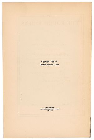 Lot #7062 Theodore Roosevelt Signed Book: 'The Rough Riders' - Image 4