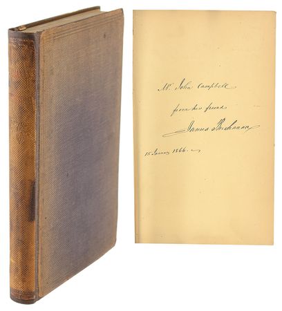 Lot #7029 James Buchanan Signed Book: 'Mr. Buchanan's Administration on the Eve of the Rebellion' - Image 1