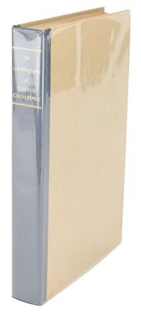 Lot #7089 Calvin Coolidge Signed Book: 'The Autobiography of Calvin Coolidge' - Image 3