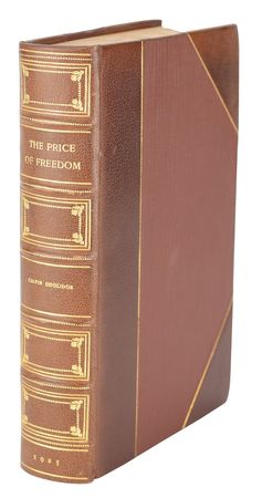 Lot #7092 Calvin Coolidge Signed Book: 'The Price of Freedom' - Image 3