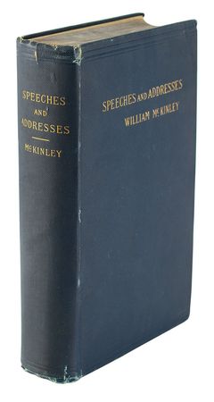 Lot #7053 William McKinley Signed Book: 'Speeches and Addresses' - Image 3