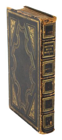 Lot #7018 James K. Polk Signed Book: 'Constitution of the United States of America: Rules of the House of Representatives' - Image 4