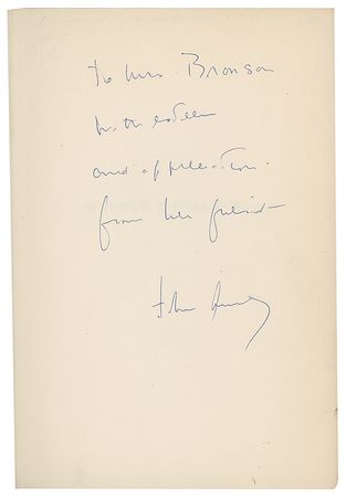 Lot #7110 John F. Kennedy Signed Book: 'Profiles in Courage' - Image 2