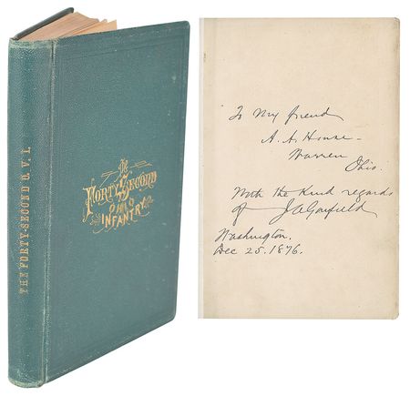 Lot #7039 James A. Garfield Signed Book: 'The Forty-Second Ohio Infantry' - Image 1
