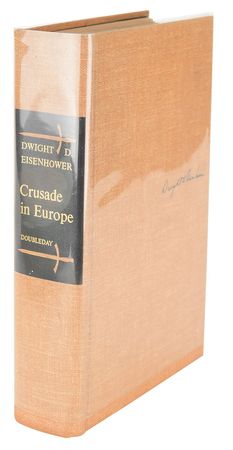 Lot #7105 Dwight D. Eisenhower Signed Book: 'Crusade in Europe' - Image 4