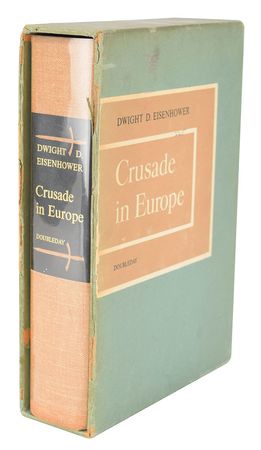 Lot #7105 Dwight D. Eisenhower Signed Book: 'Crusade in Europe' - Image 5