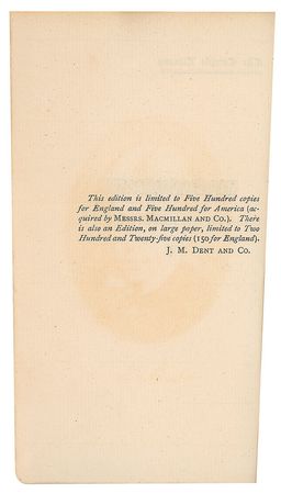 Lot #7083 Woodrow Wilson Signed Books: 'Essays and Poems of Leigh Hunt' - Image 3