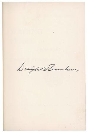 Lot #7108 Dwight D. Eisenhower Signed Books: 'The White House Years' - Image 3