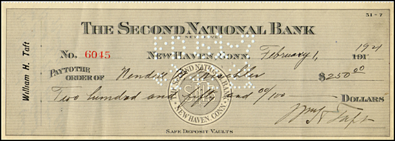 Lot 81 William H. Taft